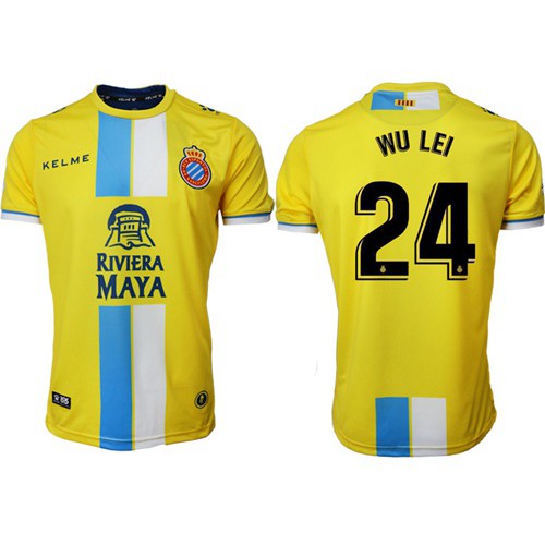 Espanyol #24 Wu Lei Third Soccer Club Jersey Espanyol #24 Wu Lei Third Soccer Club Jersey