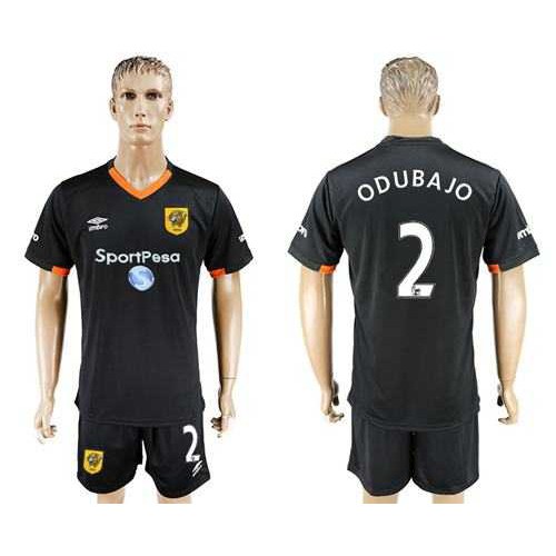 Hull City #2 Odubajo Away Soccer Club Jersey Hull City #2 Odubajo Away Soccer Club Jersey