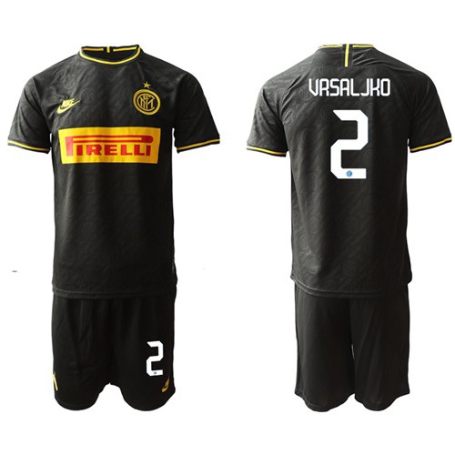 Inter Milan #2 Vrsaljko Third Soccer Club Jersey Inter Milan #2 Vrsaljko Third Soccer Club Jersey