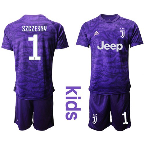 Juventus #1 Szczesny Green Goalkeeper Kid Soccer Club Jersey Juventus #1 Szczesny Green Goalkeeper Kid Soccer Club Jersey