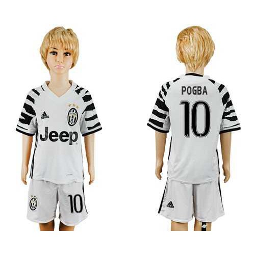 Juventus #10 Pogba Sec Away Kid Soccer Club Jersey Juventus #10 Pogba Sec Away Kid Soccer Club Jersey