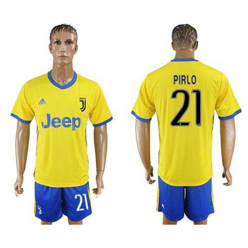 Juventus #21 Pirlo Away Soccer Club Jersey Juventus #21 Pirlo Away Soccer Club Jersey