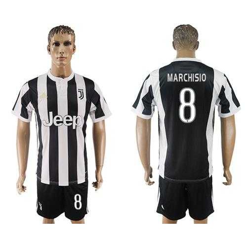 Juventus #8 Marchisio Home Soccer Club Jersey Juventus #8 Marchisio Home Soccer Club Jersey