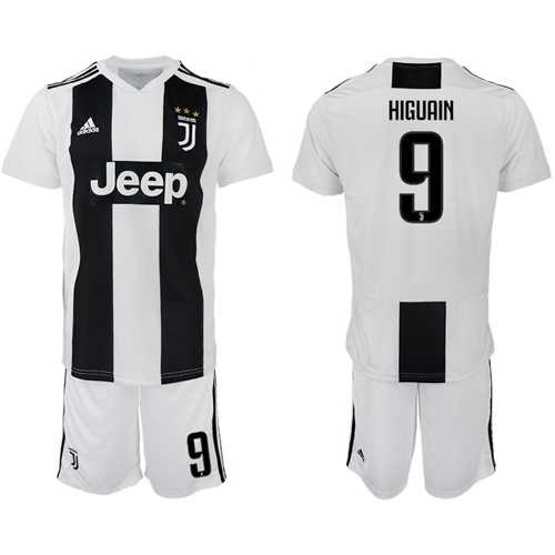 Juventus #9 Higuain Home Kid Soccer Club Jersey Juventus #9 Higuain Home Kid Soccer Club Jersey