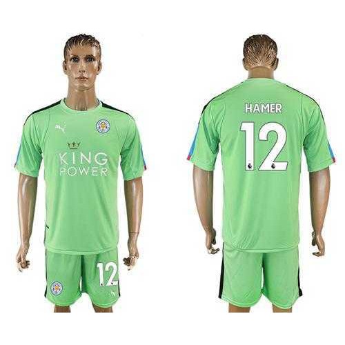 Leicester City #12 Hamer Green Goalkeeper Soccer Club Jersey Leicester City #12 Hamer Green Goalkeeper Soccer Club Jersey