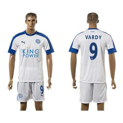 Leicester City #9 Vardy SEC Away Soccer Club Jersey Leicester City #9 Vardy SEC Away Soccer Club Jersey