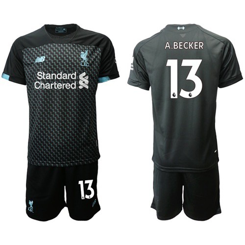 Liverpool #13 A.Becker Third Soccer Club Jersey Liverpool #13 A.Becker Third Soccer Club Jersey