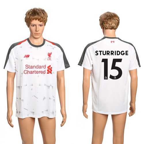 Liverpool #15 Sturridge Away Soccer Club Jersey Liverpool #15 Sturridge Away Soccer Club Jersey