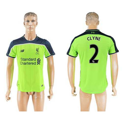 Liverpool #2 Clyne Sec Away Soccer Club Jersey Liverpool #2 Clyne Sec Away Soccer Club Jersey