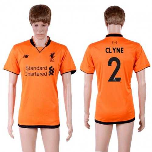 Liverpool #2 Clyne Sec Away Soccer Club Jersey Liverpool #2 Clyne Sec Away Soccer Club Jersey