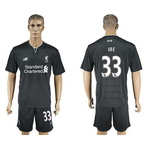 Liverpool #33 IBE Away Soccer Club Jersey Liverpool #33 IBE Away Soccer Club Jersey