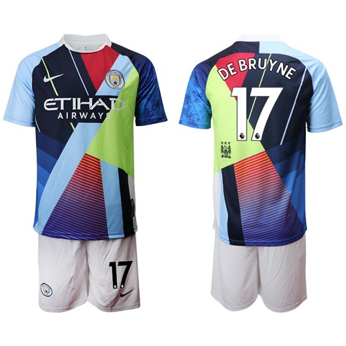 Manchester City #17 De Bruyne Nike Cooperation 6th Anniversary Celebration Soccer Club Jersey Manchester City #17 De Bruyne Nike Cooperation 6th Anniversary Celebration Soccer Club Jersey