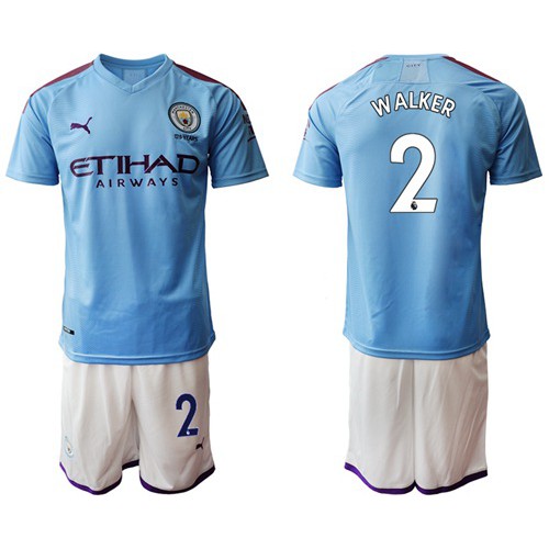Manchester City #2 Walker Home Soccer Club Jersey Manchester City #2 Walker Home Soccer Club Jersey