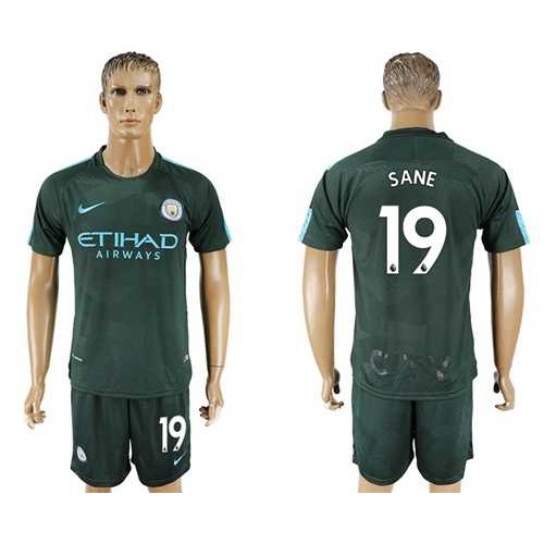 Manchester City #19 Sane Sec Away Soccer Club Jersey Manchester City #19 Sane Sec Away Soccer Club Jersey