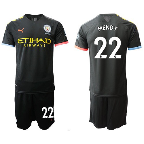 Manchester City #22 Mendy Away Soccer Club Jersey Manchester City #22 Mendy Away Soccer Club Jersey