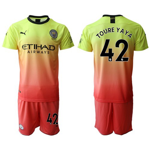 Manchester City #42 Toure Yaya Away Soccer Club Jersey Manchester City #42 Toure Yaya Away Soccer Club Jersey