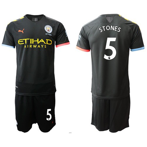 Manchester City #5 Stones Away Soccer Club Jersey Manchester City #5 Stones Away Soccer Club Jersey