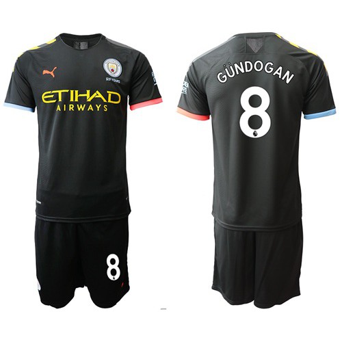 Manchester City #8 Gundogan Away Soccer Club Jersey Manchester City #8 Gundogan Away Soccer Club Jersey