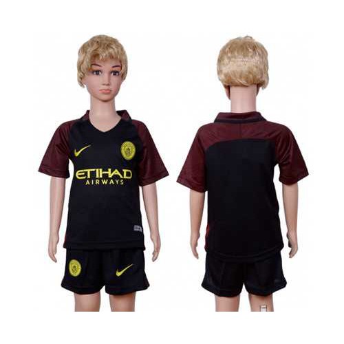 Manchester City Blank Away Kid Soccer Club Jersey Manchester City Blank Away Kid Soccer Club Jersey