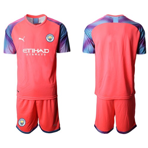 Manchester City Blank Red Goalkeeper Soccer Club Jersey Manchester City Blank Red Goalkeeper Soccer Club Jersey
