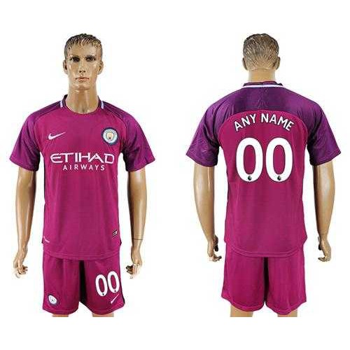 Manchester City Personalized Away Soccer Club Jersey Manchester City Personalized Away Soccer Club Jersey