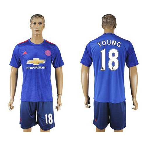 Manchester United #18 Young Away Soccer Club Jersey Manchester United #18 Young Away Soccer Club Jersey