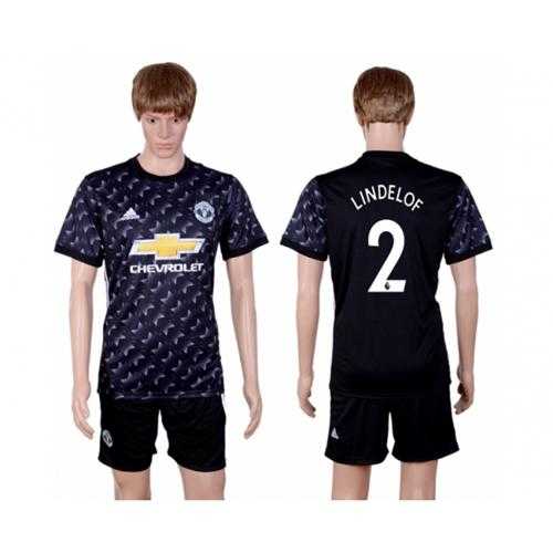 Manchester United #2 Lindelof Away Soccer Club Jersey Manchester United #2 Lindelof Away Soccer Club Jersey
