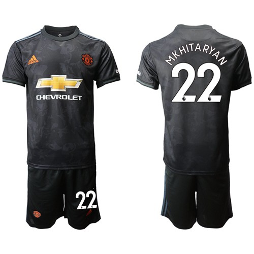 Manchester United #22 Mkhitaryan Third Soccer Club Jersey Manchester United #22 Mkhitaryan Third Soccer Club Jersey