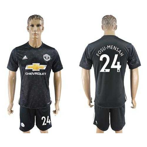 Manchester United #24 Fosu-Mensah Away Soccer Club Jersey Manchester United #24 Fosu-Mensah Away Soccer Club Jersey