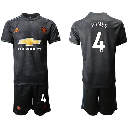 Manchester United #4 Jones Third Soccer Club Jersey Manchester United #4 Jones Third Soccer Club Jersey