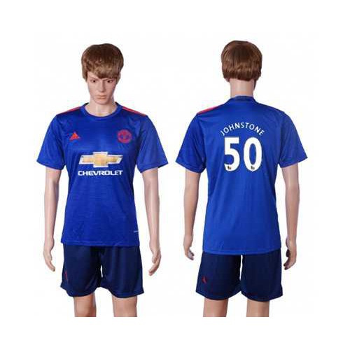 Manchester United #50 Johnstone Away Soccer Club Jersey Manchester United #50 Johnstone Away Soccer Club Jersey