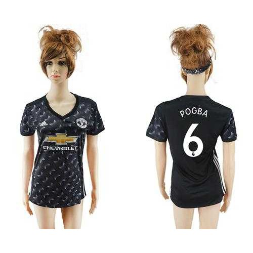 Manchester United #6 Pogba Away Soccer Club Jersey Manchester United #6 Pogba Away Soccer Club Jersey
