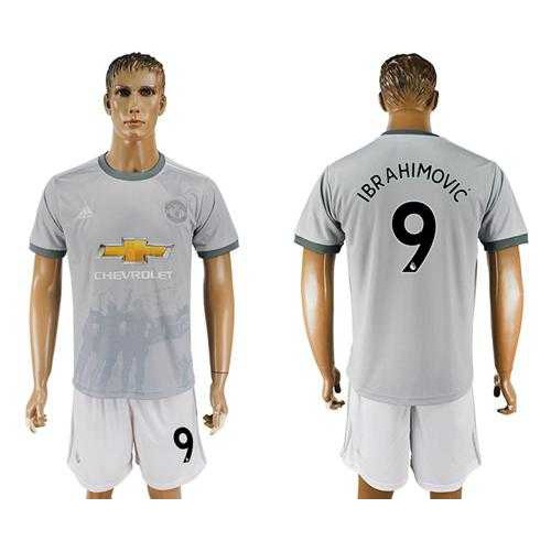 Manchester United #9 Ibrahimovic Sec Away Soccer Club Jersey Manchester United #9 Ibrahimovic Sec Away Soccer Club Jersey