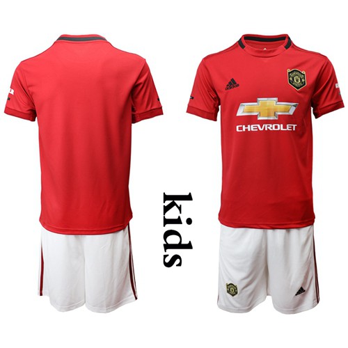 Manchester United Blank Home Kid Soccer Club Jersey Manchester United Blank Home Kid Soccer Club Jersey