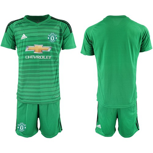 Manchester United Blank Green Goalkeeper Soccer Club Jersey Manchester United Blank Green Goalkeeper Soccer Club Jersey