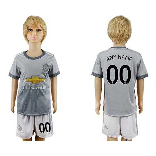 Manchester United Personalized Sec Away Kid Soccer Club Jersey Manchester United Personalized Sec Away Kid Soccer Club Jersey