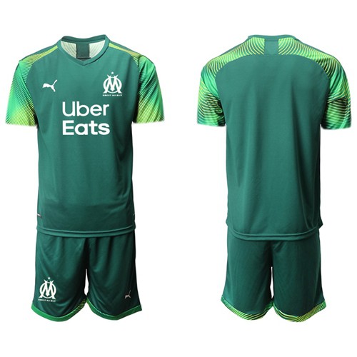 Marseille Blank Army Green Goalkeeper Soccer Club Jersey Marseille Blank Army Green Goalkeeper Soccer Club Jersey