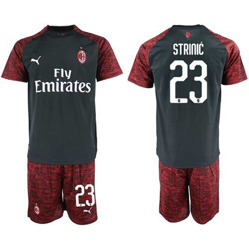 AC Milan #23 Strinic Third Soccer Club Jersey AC Milan #23 Strinic Third Soccer Club Jersey