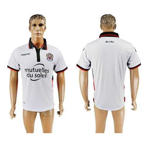OGC Nice Blank Away Soccer Club Jersey OGC Nice Blank Away Soccer Club Jersey