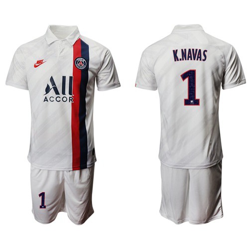 Paris Saint-Germain #1 K.Navas Third Soccer Club Jersey Paris Saint-Germain #1 K.Navas Third Soccer Club Jersey