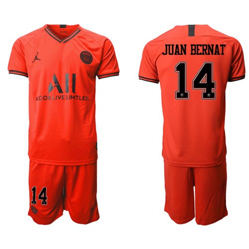 Paris Saint-Germain #14 Juan Bernat Away Jordan Soccer Club Jersey Paris Saint-Germain #14 Juan Bernat Away Jordan Soccer Club Jersey