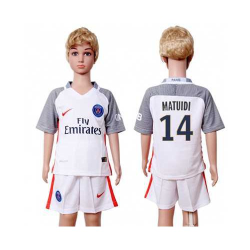 Paris Saint-Germain #14 Matuidi SEC Away Kid Soccer Club Jersey Paris Saint-Germain #14 Matuidi SEC Away Kid Soccer Club Jersey