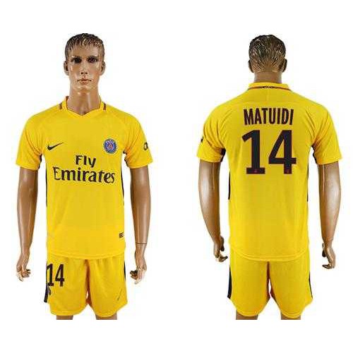 Paris Saint-Germain #14 Matuidi Away Soccer Club Jersey Paris Saint-Germain #14 Matuidi Away Soccer Club Jersey