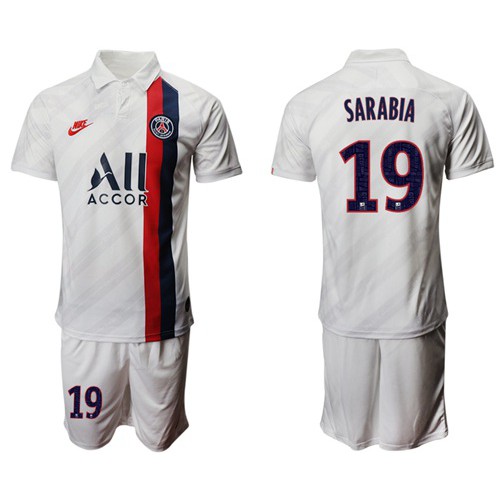 Paris Saint-Germain #19 Sarabia Third Soccer Club Jersey Paris Saint-Germain #19 Sarabia Third Soccer Club Jersey