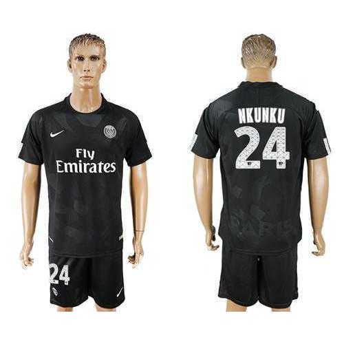 Paris Saint-Germain #24 Nkunku Sec Away Soccer Club Jersey Paris Saint-Germain #24 Nkunku Sec Away Soccer Club Jersey