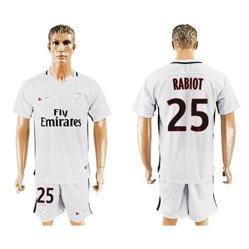Paris Saint-Germain #25 Rabiot Sec Away Soccer Club Jersey Paris Saint-Germain #25 Rabiot Sec Away Soccer Club Jersey