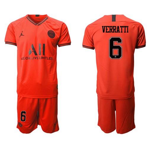 Paris Saint-Germain #6 Verratti Away Jordan Soccer Club Jersey Paris Saint-Germain #6 Verratti Away Jordan Soccer Club Jersey