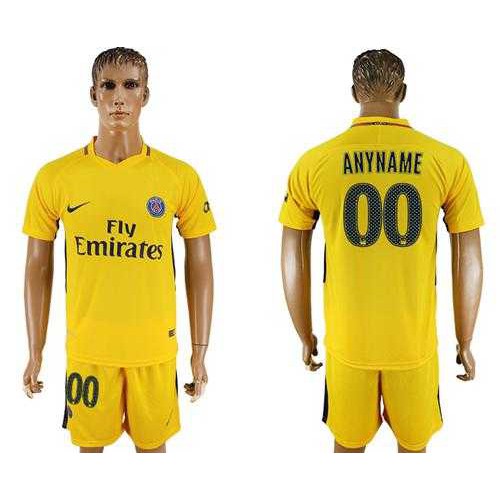 Paris Saint-Germain Personalized Away Soccer Club Jersey Paris Saint-Germain Personalized Away Soccer Club Jersey