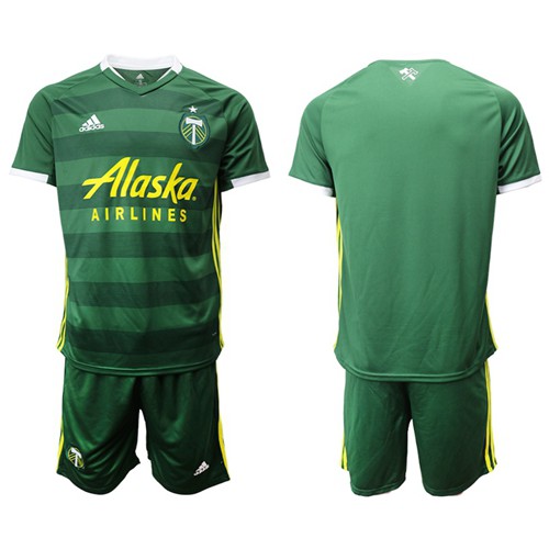 Portland Timbers Blank Home Soccer Club Jersey Portland Timbers Blank Home Soccer Club Jersey