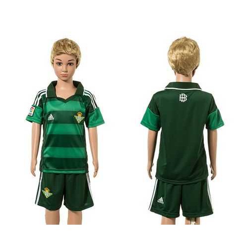 Real Betis Blank Away Kid Soccer Club Jersey Real Betis Blank Away Kid Soccer Club Jersey